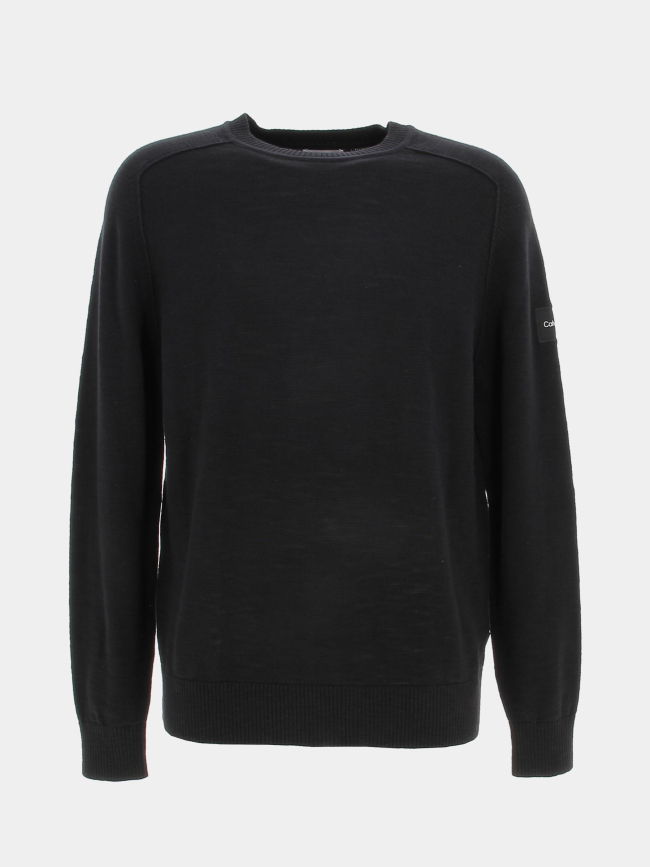 Pull texture noir homme - Calvin Klein