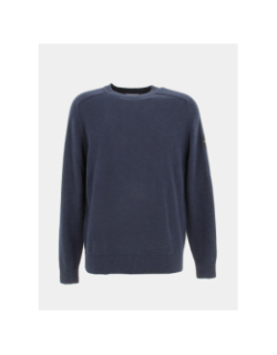 Pull texture bleu marine homme - Calvin Klein