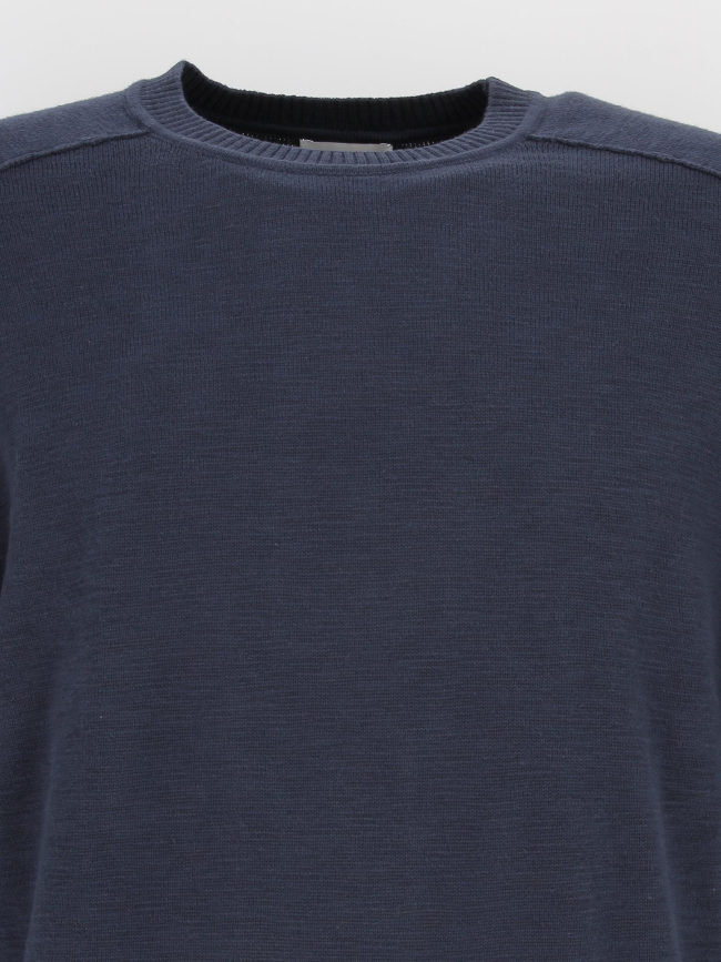 Pull texture bleu marine homme - Calvin Klein