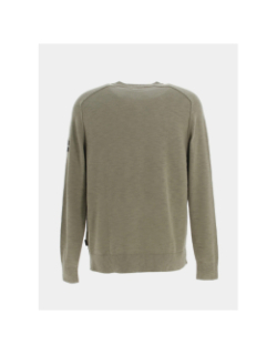 Pull texture vert kaki homme - Calvin Klein