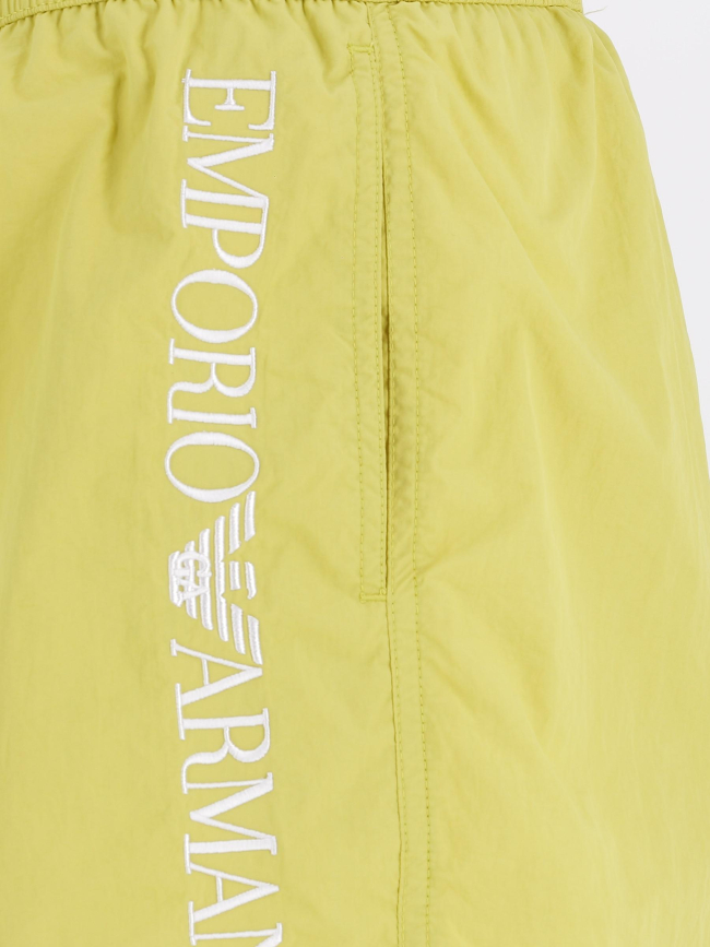 Short de bain jaune homme - Emporio Armani