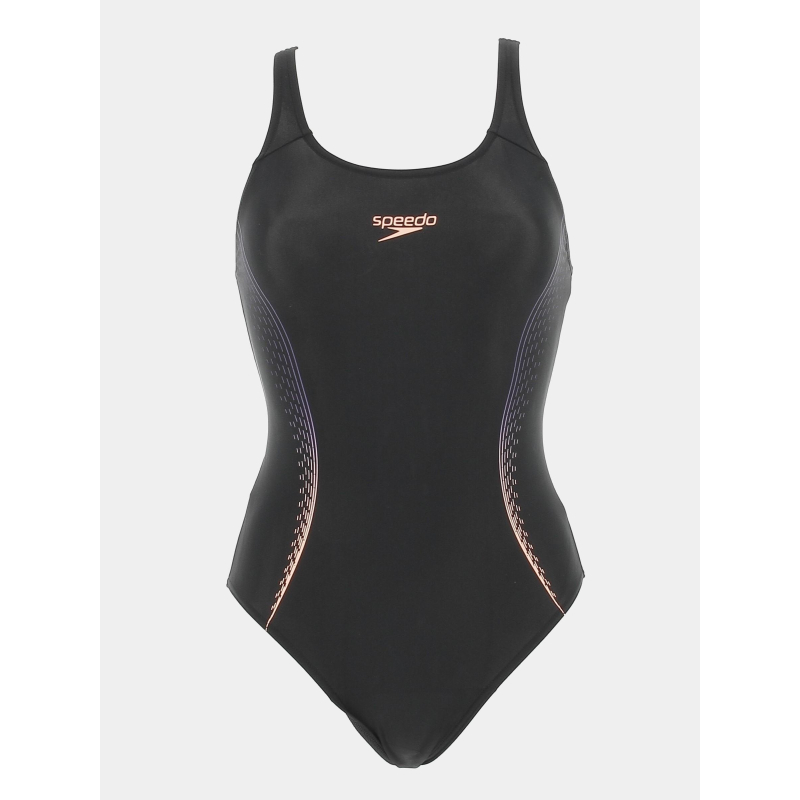 Maillot de bain natation placement noir femme - Speedo