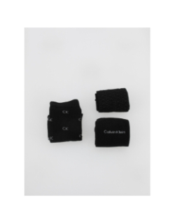 Coffret 3 paires de chaussettes lux noir homme - Calvin Klein