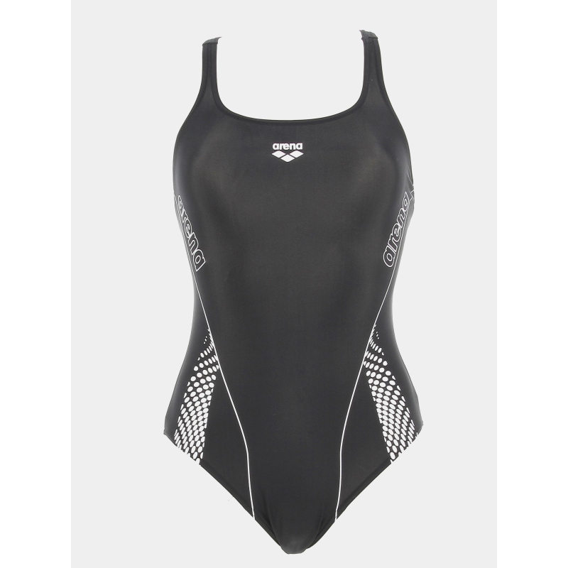 Maillot de bain natation back graphic noir femme - Arena