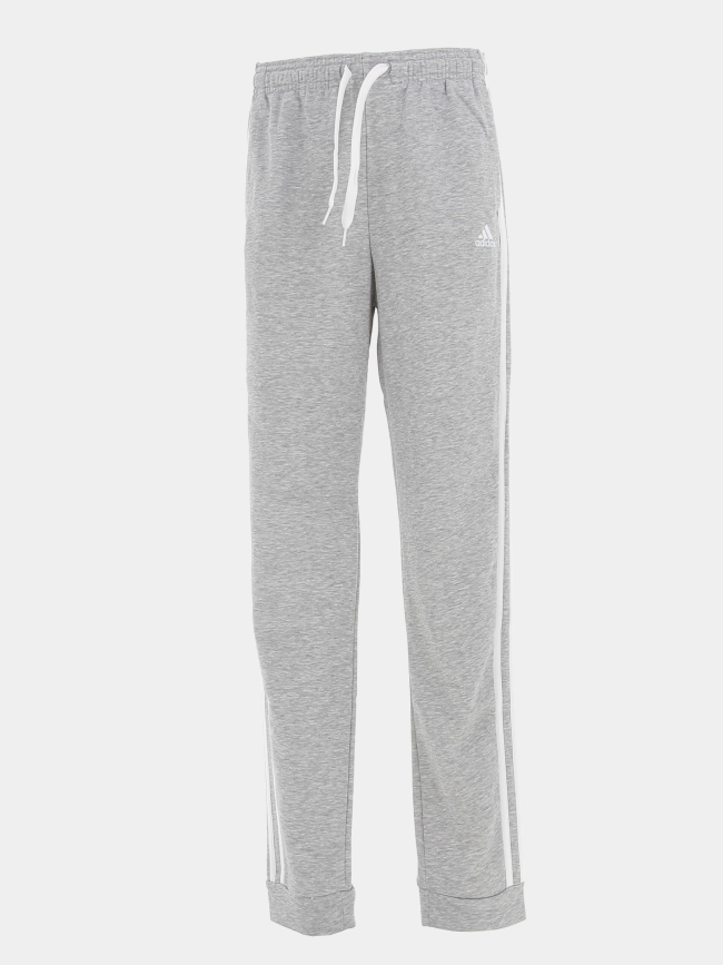 Jogging sport 3 bandes gris fille - Adidas