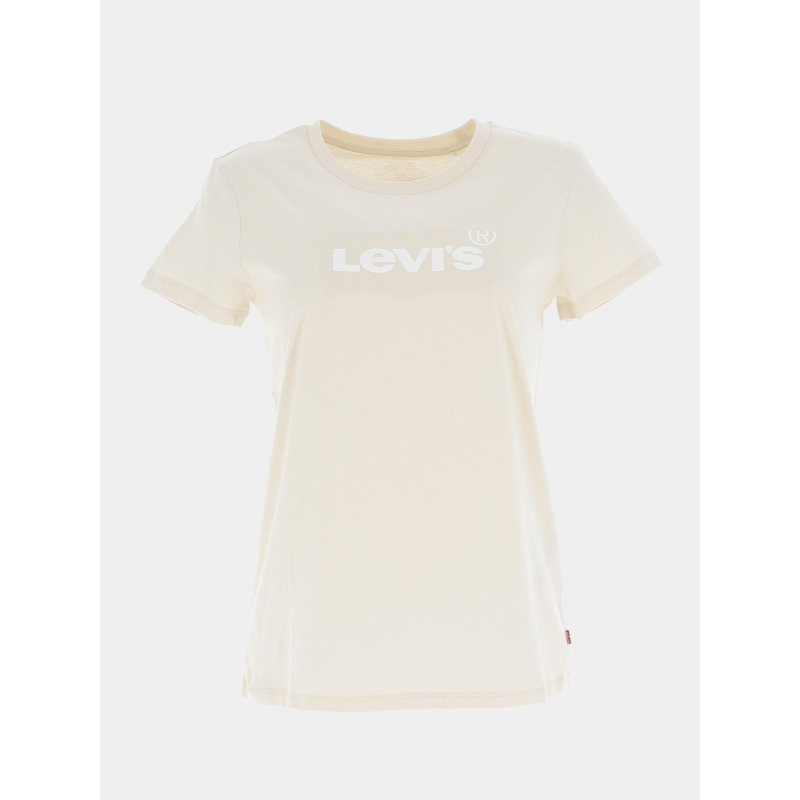 T-shirt the perfect tee beige femme - Levi's