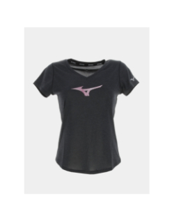 T-shirt impulse core gris anthracite femme - Mizuno