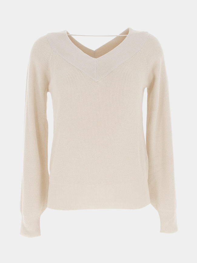 Pull newlexsun beige femme - Véro Moda