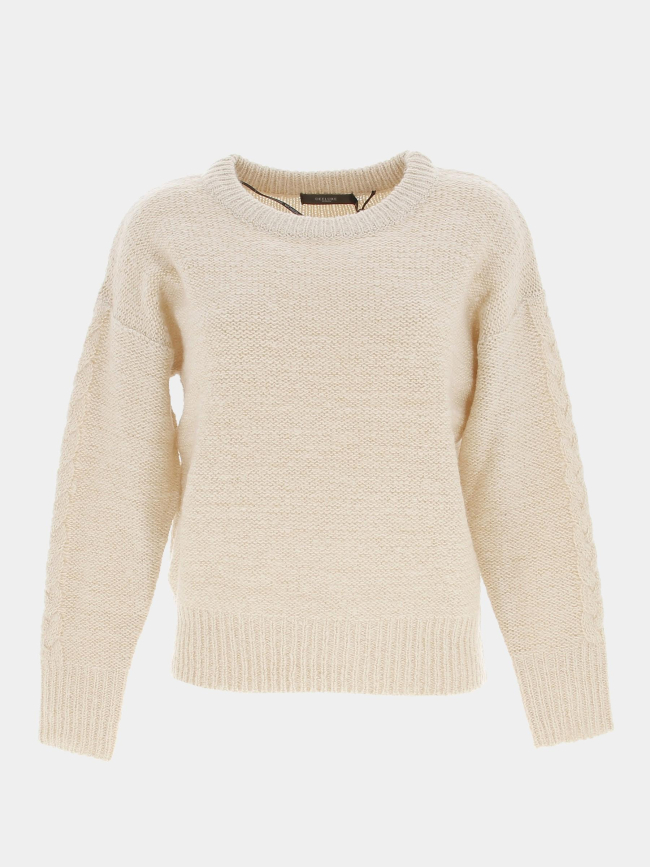 Pull angelle beige femme - Deeluxe