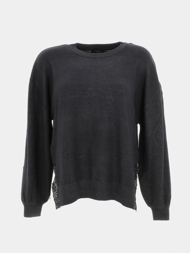 Pull gamba noir femme - Tiffosi