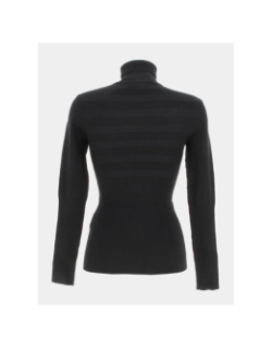 Pull col roulé mentosa noir femme - Morgan