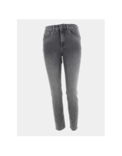 Jean cropped skinny secret glamour gris femme - Salsa