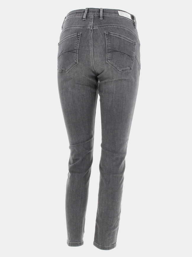 Jean cropped skinny secret glamour gris femme - Salsa