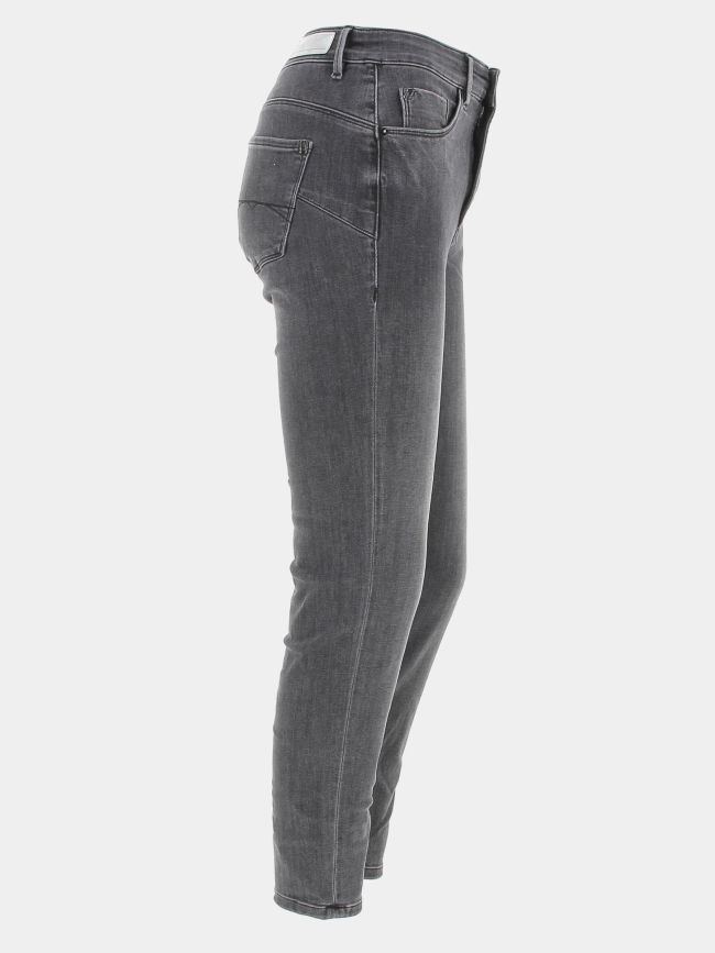 Jean cropped skinny secret glamour gris femme - Salsa