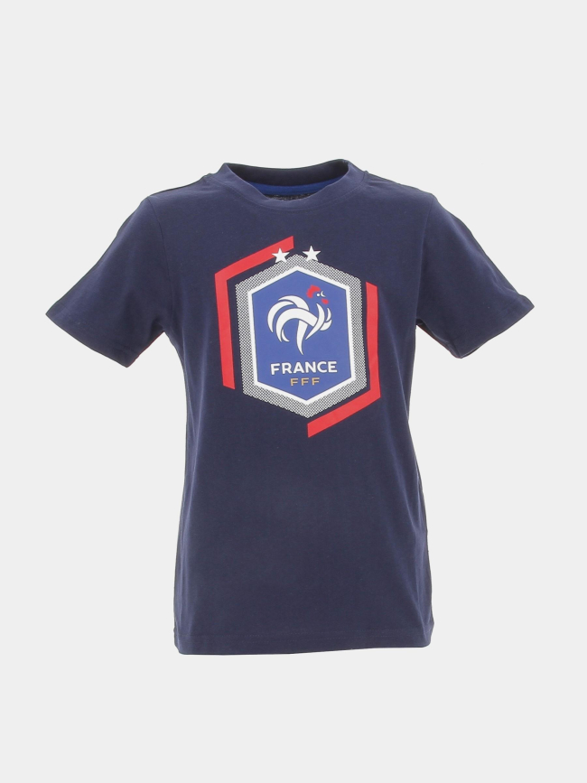 T-shirt france bleu marine garçon - FFF