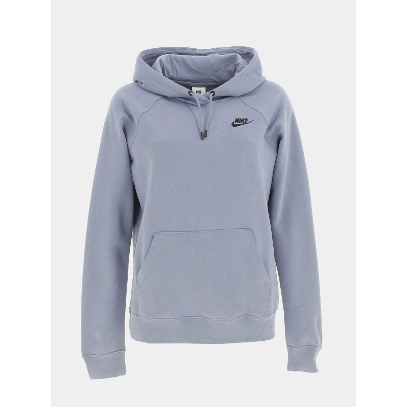 Sweat à capuche nsw essential fleece bleu femme - Nike