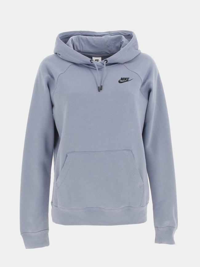 Sweat à capuche nsw essential fleece bleu femme - Nike