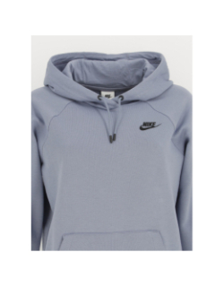 Sweat à capuche nsw essential fleece bleu femme - Nike