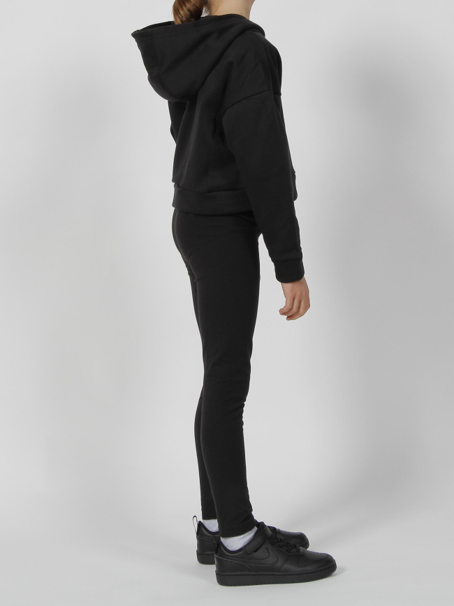 Survêtement sweat legging noir fille - Adidas