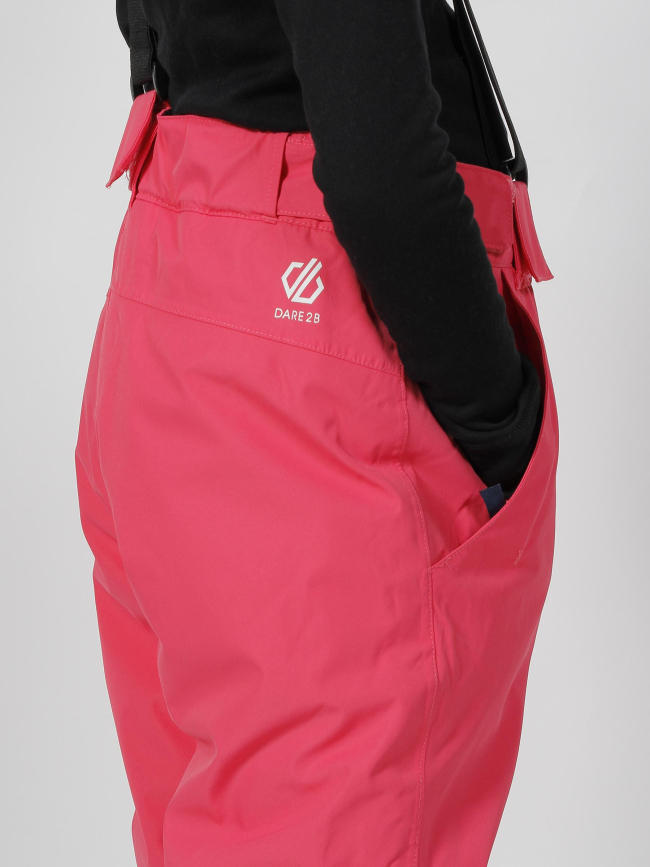 Pantalon de ski motive geranium rose enfant - Dare 2b