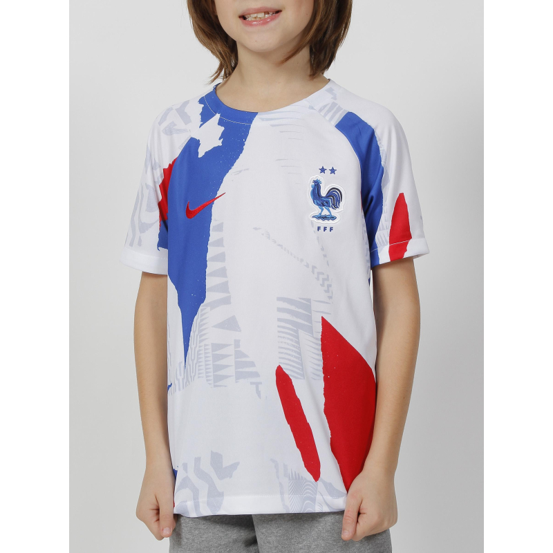 Maillot de football france blanc enfant - Nike