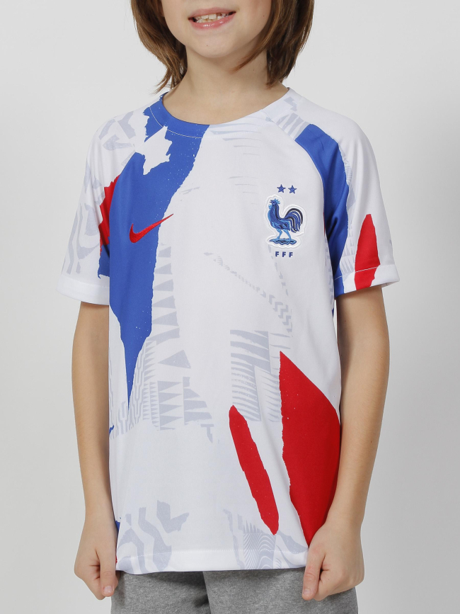 Maillot de football france blanc enfant - Nike