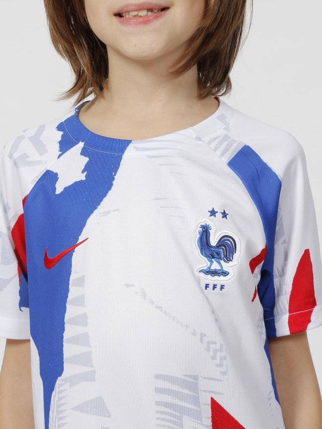 Maillot de football france blanc enfant - Nike