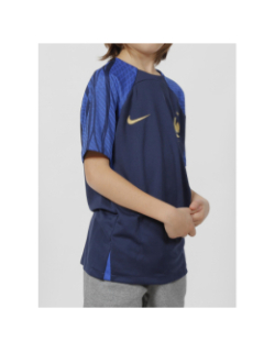 Maillot de football FFF strike bleu marine enfant - Nike