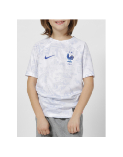 T-shirt de football france fff extérieur blanc enfant - Nike