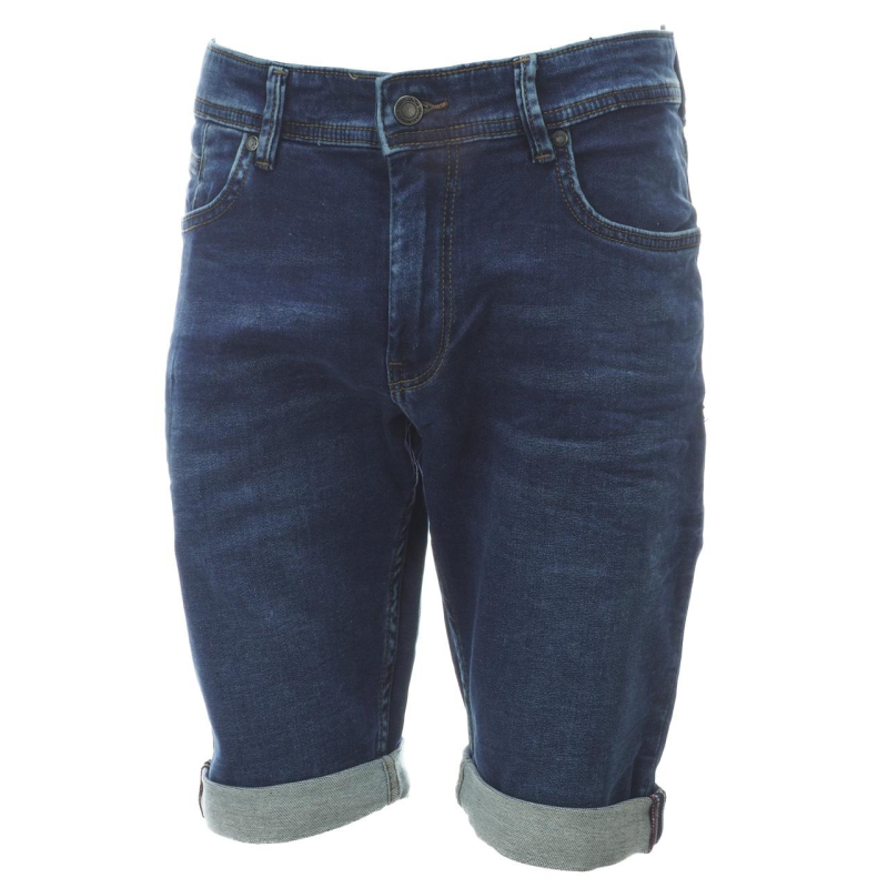 Short en jean scotty regular 3 bleu homme - Teddy Smith