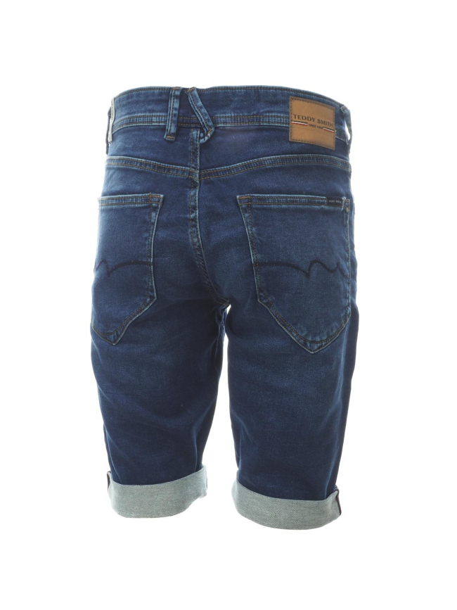 Short en jean scotty regular 3 bleu homme - Teddy Smith