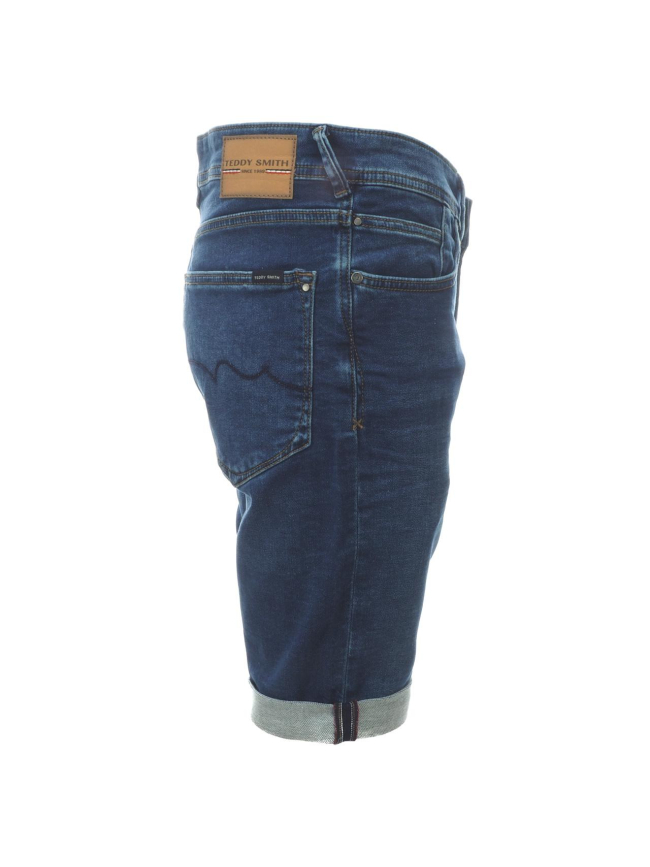 Short en jean scotty regular 3 bleu homme - Teddy Smith