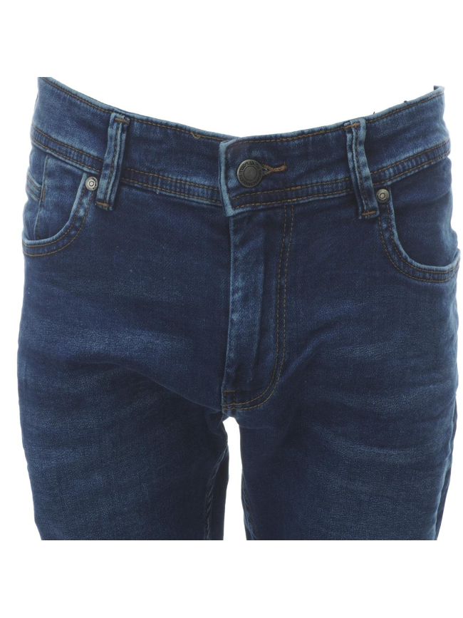 Short en jean scotty regular 3 bleu homme - Teddy Smith