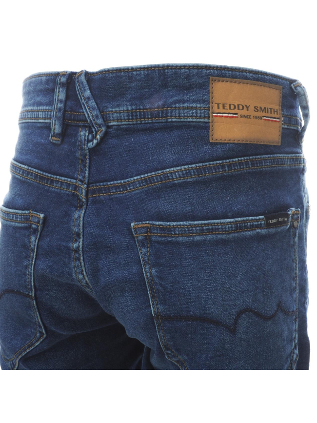 Short en jean scotty regular 3 bleu homme - Teddy Smith