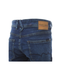 Short en jean scotty regular 3 bleu homme - Teddy Smith