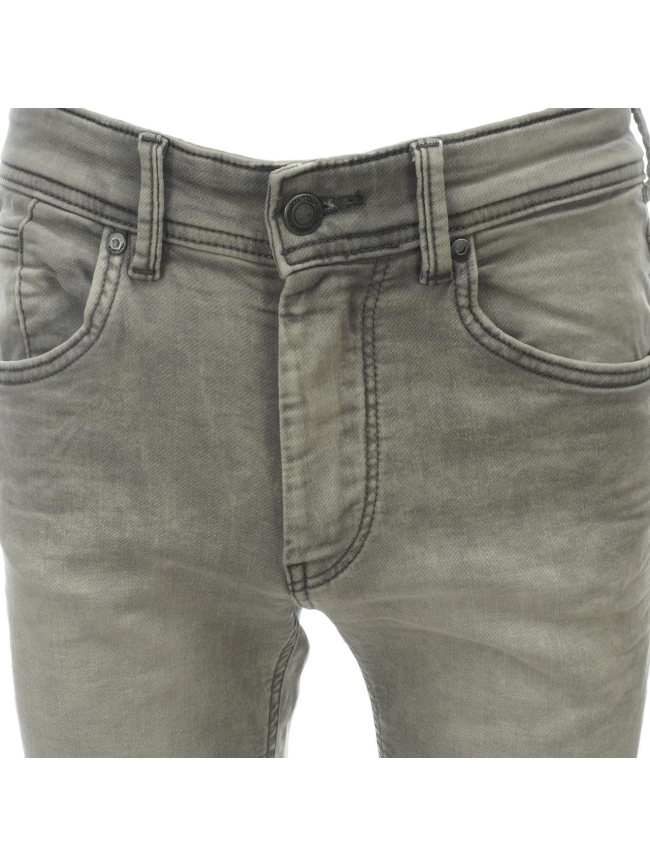 Short en jean scotty 3 gris garçon - Teddy Smith