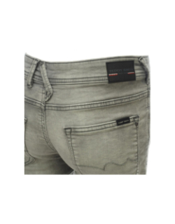 Short en jean scotty 3 gris garçon - Teddy Smith