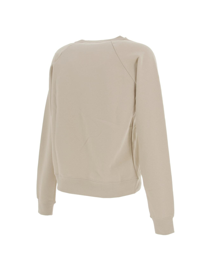 Sweat nsw essential crew beige femme - Nike