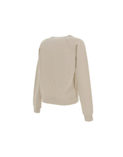 Sweat nsw essential crew beige femme - Nike