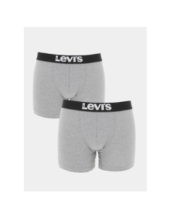 Pack 2 boxers basic gris homme - Levi's