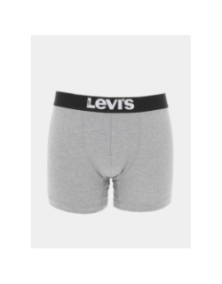 Pack 2 boxers basic gris homme - Levi's