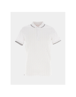 Polo imprimés pasy 2 blanc homme - Teddy Smith