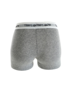 Boxer élastique billybob gris enfant - Teddy Smith