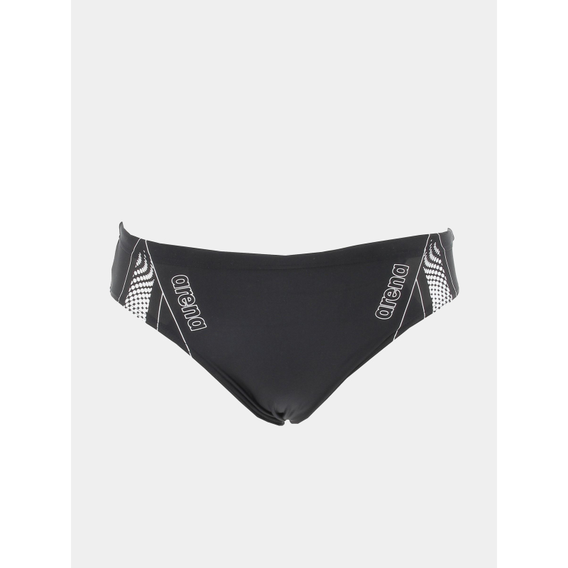 Maillot de bain briefs graphic noir homme - Arena