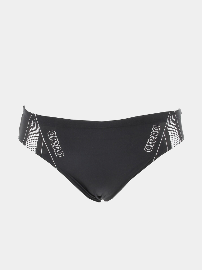 Maillot de bain briefs graphic noir homme - Arena