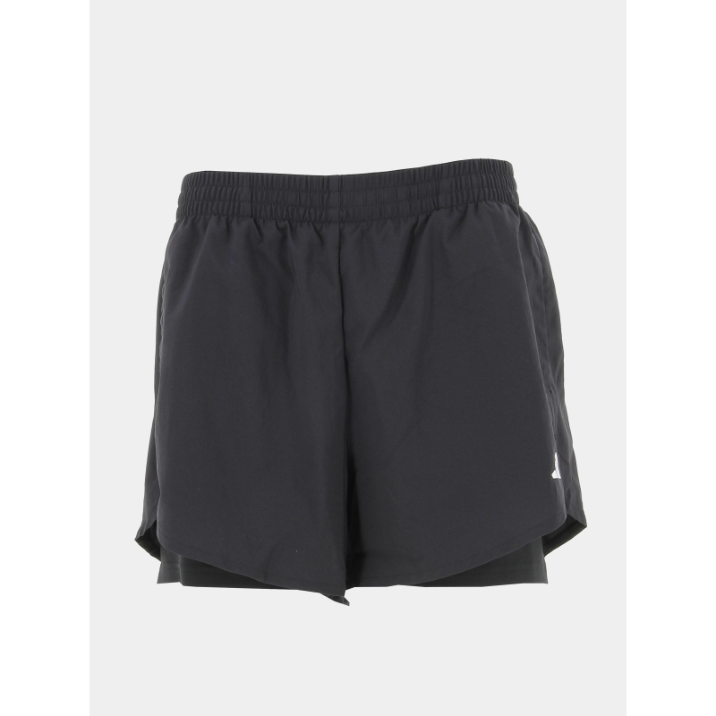 Short de fitness sport 2in1 noir femme - Adidas