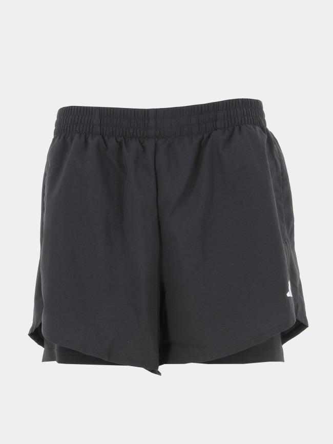 Short de fitness sport 2in1 noir femme - Adidas