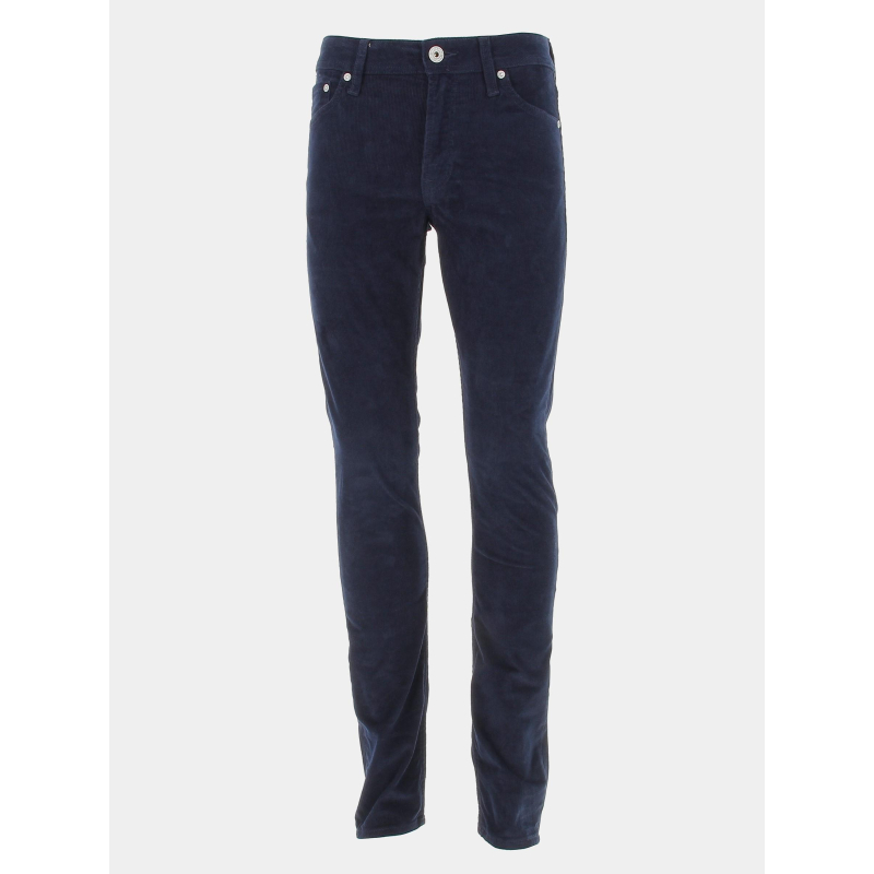 Pantalon en velours cotêlé bleu marine homme - Jack & Jones