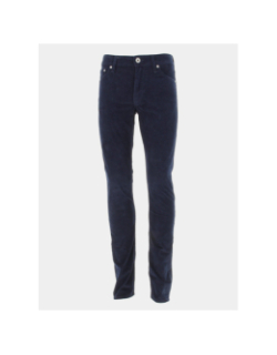 Pantalon en velours cotêlé bleu marine homme - Jack & Jones