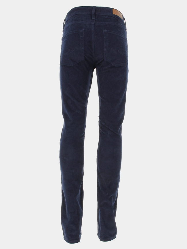 Pantalon en velours cotêlé bleu marine homme - Jack & Jones